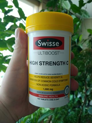 Swisse 스위스 고함량 비타민 C 1000mg — 5점을 준 리뷰어가 2021년 3월 올린 사용 사진