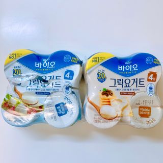 매일바이오 그릭요거트 오리지널 플레인 4개, 로스터리 커피믹스 4개 — 3점을 준 리뷰어가 2021년 12월 올린 사용 사진