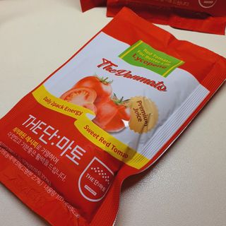 제이제이바이오 더단마토 프리미엄주스 100ml 30팩입 - 무설탕 스테비아 토마토즙 — 5점을 준 리뷰어가 2021년 11월 올린 사용 사진