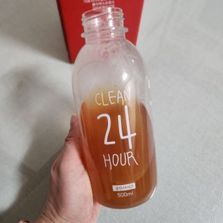 클린24시간 레드박스 1BOX(5포) + 전용보틀(500ml) — 5점을 준 리뷰어가 2024년 3월 올린 사용 사진