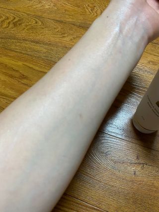 세렌디뷰티 퓨어델라 부스팅 바디크림 — 5점을 준 리뷰어가 2021년 7월 올린 사용 사진