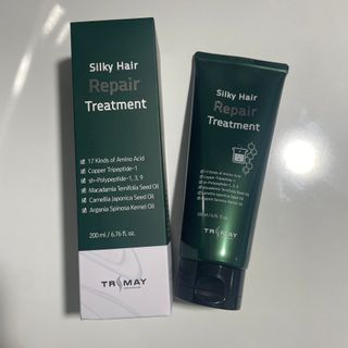 트리마이 안티헤어로스 클리닉 헤어마스크 and 실키 헤어 리페어 트리트먼트 — 5점을 준 리뷰어가 2021년 3월 올린 사용 사진