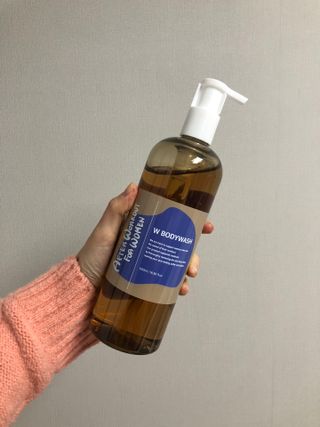 와프랩 운동하는 여성을 위한 더블유 미세먼지 세정 천연유래 약산성 바디워시 — 5점을 준 리뷰어가 2022년 3월 올린 사용 사진