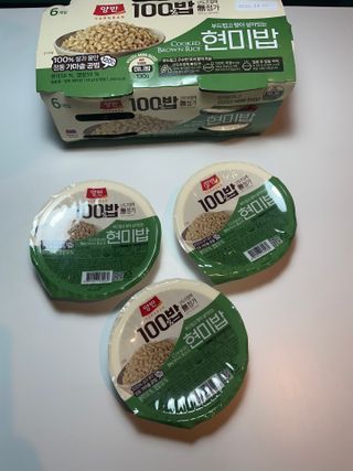 [구매평]양반 동원 양반 100밥 현미밥, 130g, 12개 — 5점을 준 리뷰어가 2025년 5월 올린 사용 사진