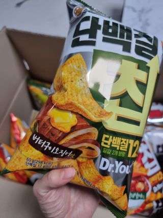 맛있게 채우는 단백질 12g, 닥터유 단백질칩 — 5점을 준 리뷰어가 2023년 12월 올린 사용 사진