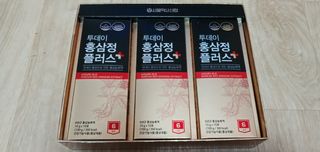 서울약사신협_투데이홍삼정플러스스틱_10g x 30포 — 5점을 준 리뷰어가 2021년 2월 올린 사용 사진