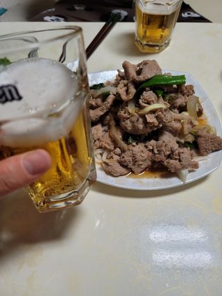 백석푸드시스템 프리미엄 마늘돼지 불고기 — 5점을 준 리뷰어가 2021년 6월 올린 사용 사진