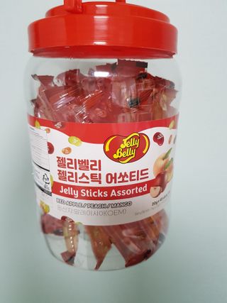 젤리벨리 젤리스틱 어쏘티드 900g — 4점을 준 리뷰어가 2022년 8월 올린 사용 사진
