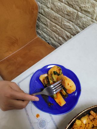 셰프애찬 알타리김치 총각김치 1kg — 5점을 준 리뷰어가 2022년 10월 올린 사용 사진