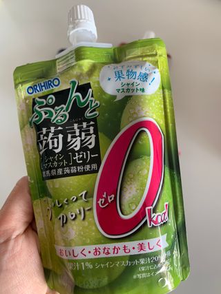 ORIHIRO 오리히로 곤약젤리 제로칼로리 130g 4종 4팩(맛별로 1팩씩) — 5점을 준 리뷰어가 2023년 3월 올린 사용 사진