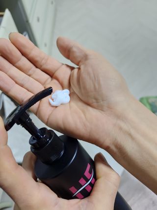 웰피아생활건강 웰피아 올인원 남성화장품 옴므페론 — 5점을 준 리뷰어가 2023년 1월 올린 사용 사진