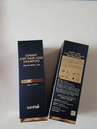 썸헤어 / SUMHAIR 썸헤어  써밋 안티 헤어로스 샴푸+트리트먼트 — 5점을 준 리뷰어가 2021년 5월 올린 사용 사진