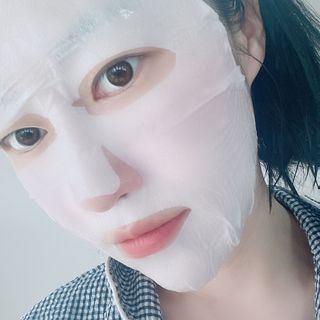 아이엠셀 하이드로 B5 리제너레이션 마스크시트 — 5점을 준 리뷰어가 2021년 5월 올린 사용 사진