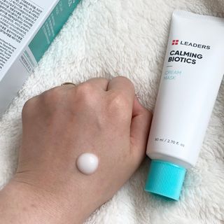 리더스코스메틱 리더스 카밍 바이오틱스 크림 마스크 — 4점을 준 리뷰어가 2021년 5월 올린 사용 사진