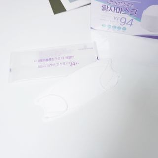 데일리브레스황사마스크KF94대형 데일리브레스 황사방역마스크 KF94 대형 — 4.5점을 준 리뷰어가 2021년 4월 올린 사용 사진