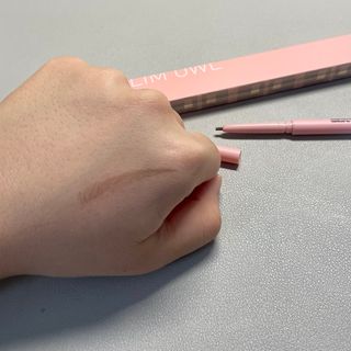 [크리스앤릴리] 슬림 아울 브로우(라떼브라운) — 5점을 준 리뷰어가 2022년 9월 올린 사용 사진