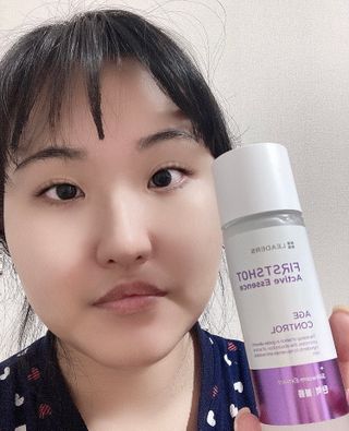 리더스코스메틱 리더스 퍼스트 샷 액티브 에센스 에이지 컨트롤 — 5점을 준 리뷰어가 2021년 11월 올린 사용 사진