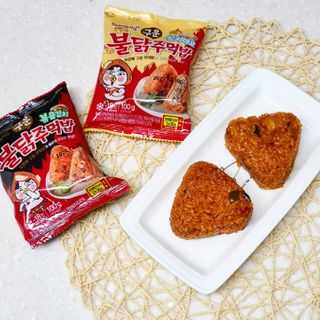 삼양냉동 [삼양] 불닭참치마요구운주먹밥+불닭볶음김치구운주먹밥 2세트구성 — 5점을 준 리뷰어가 2021년 2월 올린 사용 사진