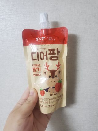 [몸엔용] 우리 아이 건강간식, 달콤한 녹용곤약젤리 디어팡 4종 — 5점을 준 리뷰어가 2021년 8월 올린 사용 사진