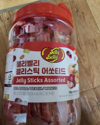 젤리벨리 젤리스틱 어쏘티드 900g — 5점을 준 리뷰어가 2022년 9월 올린 사용 사진