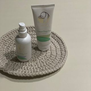 mom e 맘이 내추럴 베이비 케어 크림+바디오일 — 4점을 준 리뷰어가 2021년 1월 올린 사용 사진