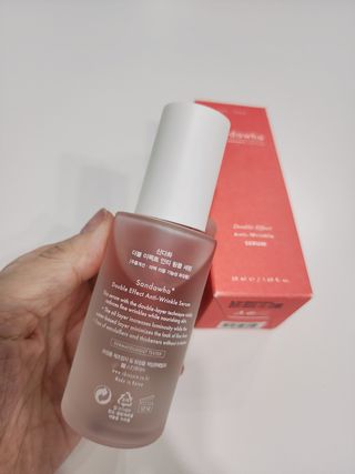 산다화 더블 이펙트 안티 링클 세럼 50ml — 5점을 준 리뷰어가 2022년 12월 올린 사용 사진
