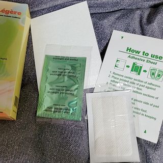[레제르] 아로마 수액패치 발패치 10매입 - 라벤더향/유칼립투스향/대나무향 — 4.5점을 준 리뷰어가 2022년 2월 올린 사용 사진