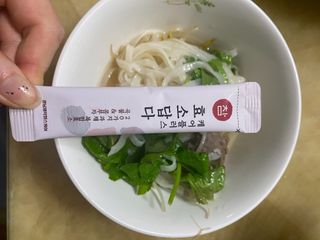 FREE [경남제약헬스케어] 런칭기념 케어플러스 참효소답다 3g x 30포/곡물효소&콤부차 — 5점을 준 리뷰어가 2023년 10월 올린 사용 사진