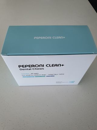 페페로니 클린플러스 덴탈치킨껌 10g x 14p — 4점을 준 리뷰어가 2021년 7월 올린 사용 사진