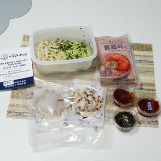 마라도푸드 최강달인 물회 맛집 38년 전통 백년가게 포항 마라도회식당 — 4.5점을 준 리뷰어가 2023년 5월 올린 사용 사진