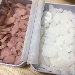 [아이스칩스] 무설탕 비건 자일리톨 캔디 7종 2개기준 — 4.5점을 준 리뷰어가 2021년 6월 올린 사용 사진