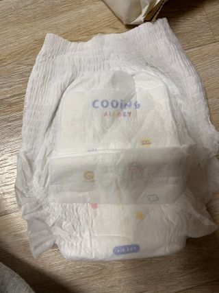 쿠잉 에어드라이  풀커버 팬티기저귀 (L/XL/XXL/XXXL) 1팩 — 5점을 준 리뷰어가 2023년 2월 올린 사용 사진