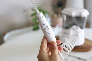 주식회사 클린디 [클린디] 양치 후 남은 이물질, 물치실로 완벽 제거 🦷 구강세정기 세트 [맞춤 칫솔 + 치약 포함] — 5점을 준 리뷰어가 2022년 1월 올린 사용 사진