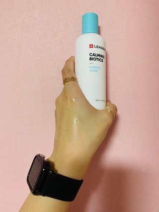 리더스코스메틱 리더스 카밍 바이오틱스 에센스 워터 — 5점을 준 리뷰어가 2021년 9월 올린 사용 사진