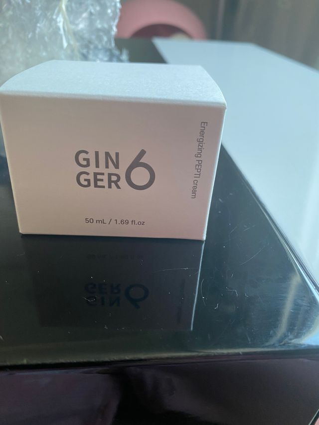 GINGER6 에너자이징 펩티 크림 리뷰 사진