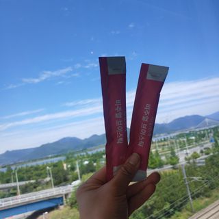 필리브 비주얼 브이스틱 — 5점을 준 리뷰어가 2021년 6월 올린 사용 사진