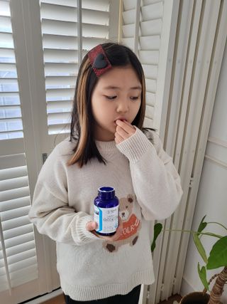 [Dr.PNT] 닥터피엔티 프로바이오틱스 칠드런스 츄어블 / 2개월분 — 4.5점을 준 리뷰어가 2023년 1월 올린 사용 사진