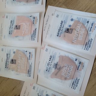 애니가드 셋업메베마스크 (대형 4컬러 + 중형 4컬러) — 5점을 준 리뷰어가 2022년 4월 올린 사용 사진