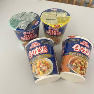 NISSIN 닛신 컵누들  4종 - 씨푸드오리지날, 씨푸드 스파이시, 씨푸드 커리, 씨푸드 XO소스 — 5점을 준 리뷰어가 2023년 1월 올린 사용 사진