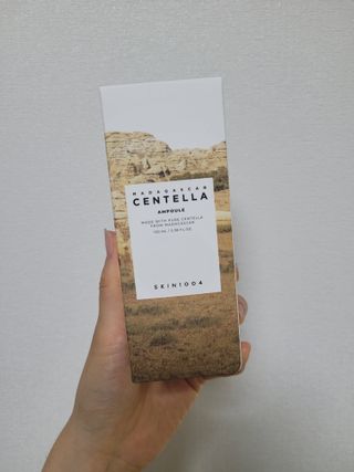 [스킨1004] 마다가스카르 센텔라 앰플 100ml — 5점을 준 리뷰어가 2024년 5월 올린 사용 사진