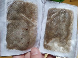 [레제르] 아로마 수액패치 발패치 10매입 - 라벤더향/유칼립투스향/대나무향 — 4점을 준 리뷰어가 2022년 2월 올린 사용 사진