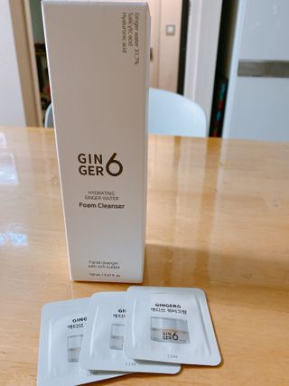 GINGER6 하이드레이팅 진저 워터 폼클렌징 — 5점을 준 리뷰어가 2021년 9월 올린 사용 사진