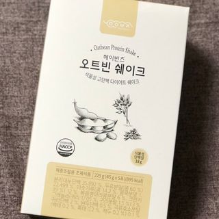 헤이빈즈 식사대용 식물성단백질 다이어트쉐이크 파우치 5일분 — 4점을 준 리뷰어가 2023년 3월 올린 사용 사진