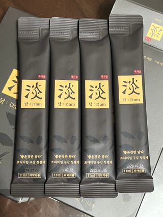 담소은 자극없는 무알콜 휴대용 한방가글 스틱 가글담 — 5점을 준 리뷰어가 2022년 10월 올린 사용 사진