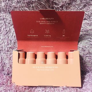 랩앤뷰티 메가 벨벳 콜라겐 12000 — 5점을 준 리뷰어가 2021년 5월 올린 사용 사진