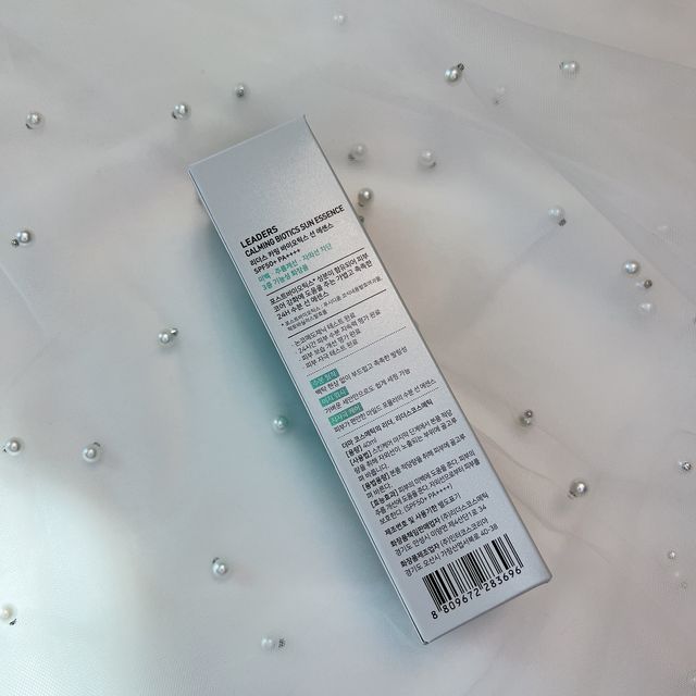 리더스 카밍 바이오틱스 선 에센스 SPF 50+ PA++++ 리뷰 사진