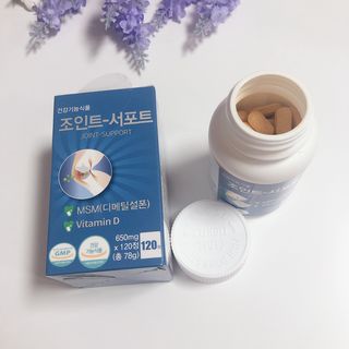 에이치알팜 조인트-서포트 보스웰리아 MSM 650mg x 120정 — 5점을 준 리뷰어가 2021년 4월 올린 사용 사진