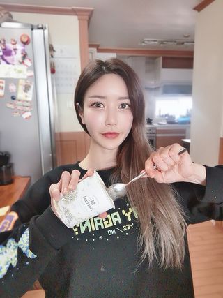 마이노멀 키토스노우 2개 Set  - 바닐라/초코/그린티 3종 중 선택 — 5점을 준 리뷰어가 2021년 4월 올린 사용 사진