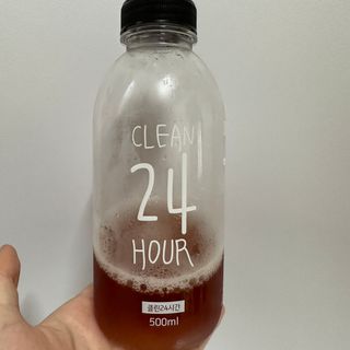 클린24시간 1BOX(5포) + 전용보틀(500ml) — 5점을 준 리뷰어가 2023년 6월 올린 사용 사진