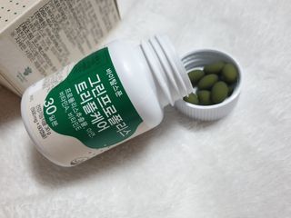 바이탈스푼 그린프로폴리스트리플케어 — 5점을 준 리뷰어가 2021년 6월 올린 사용 사진
